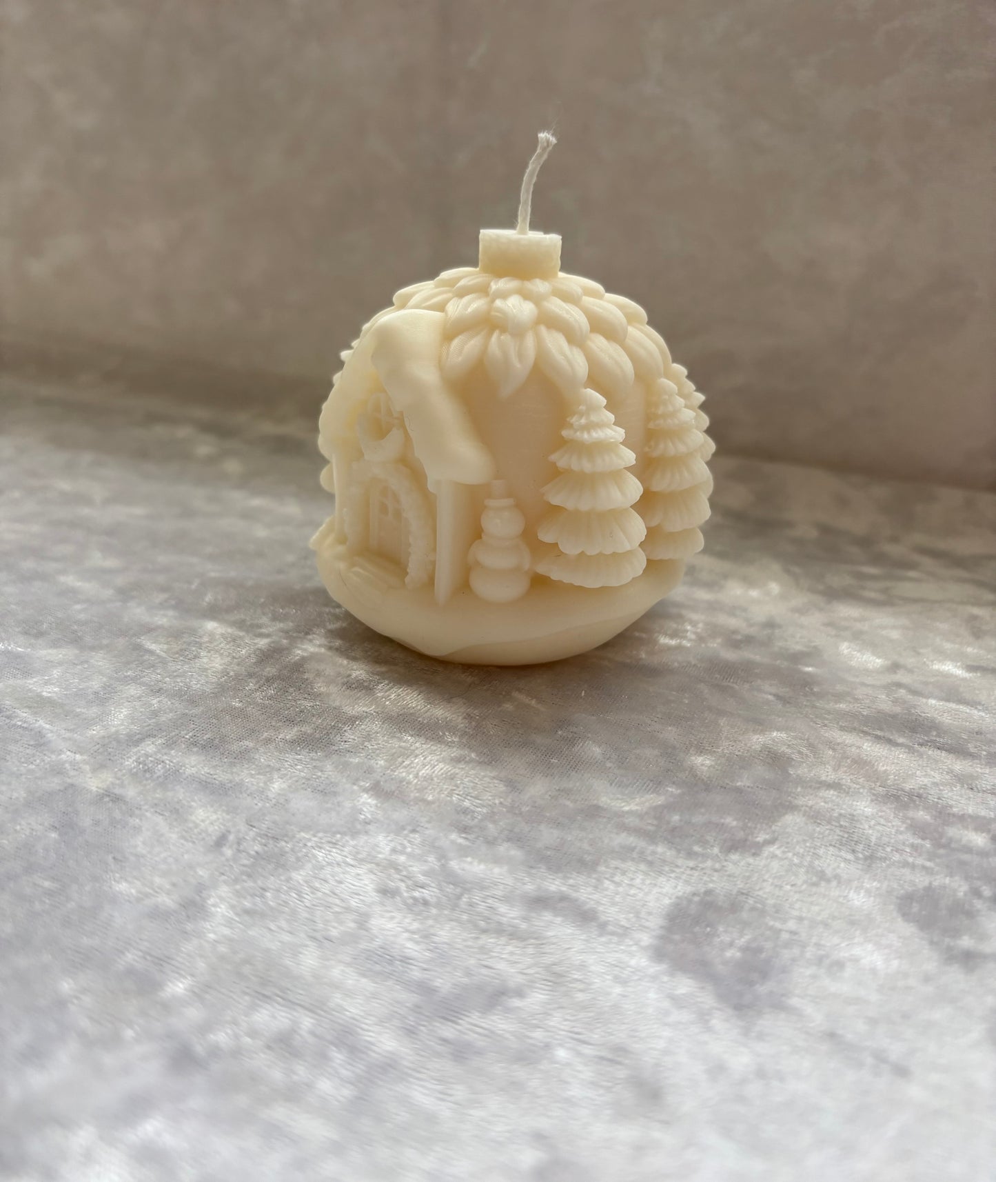 Christmas home candle