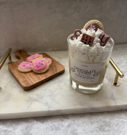 Chocolate Cookie Candle