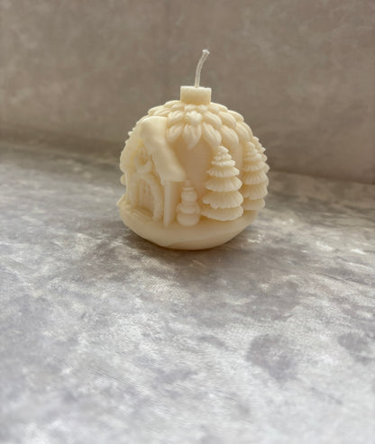 Christmas home candle