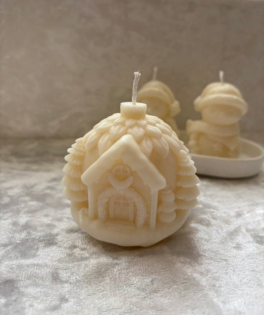 Christmas home candle