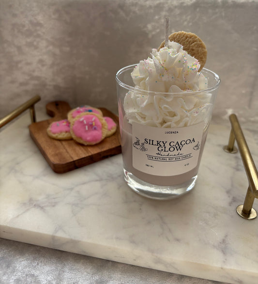 Silky Cocoa Glow Candle