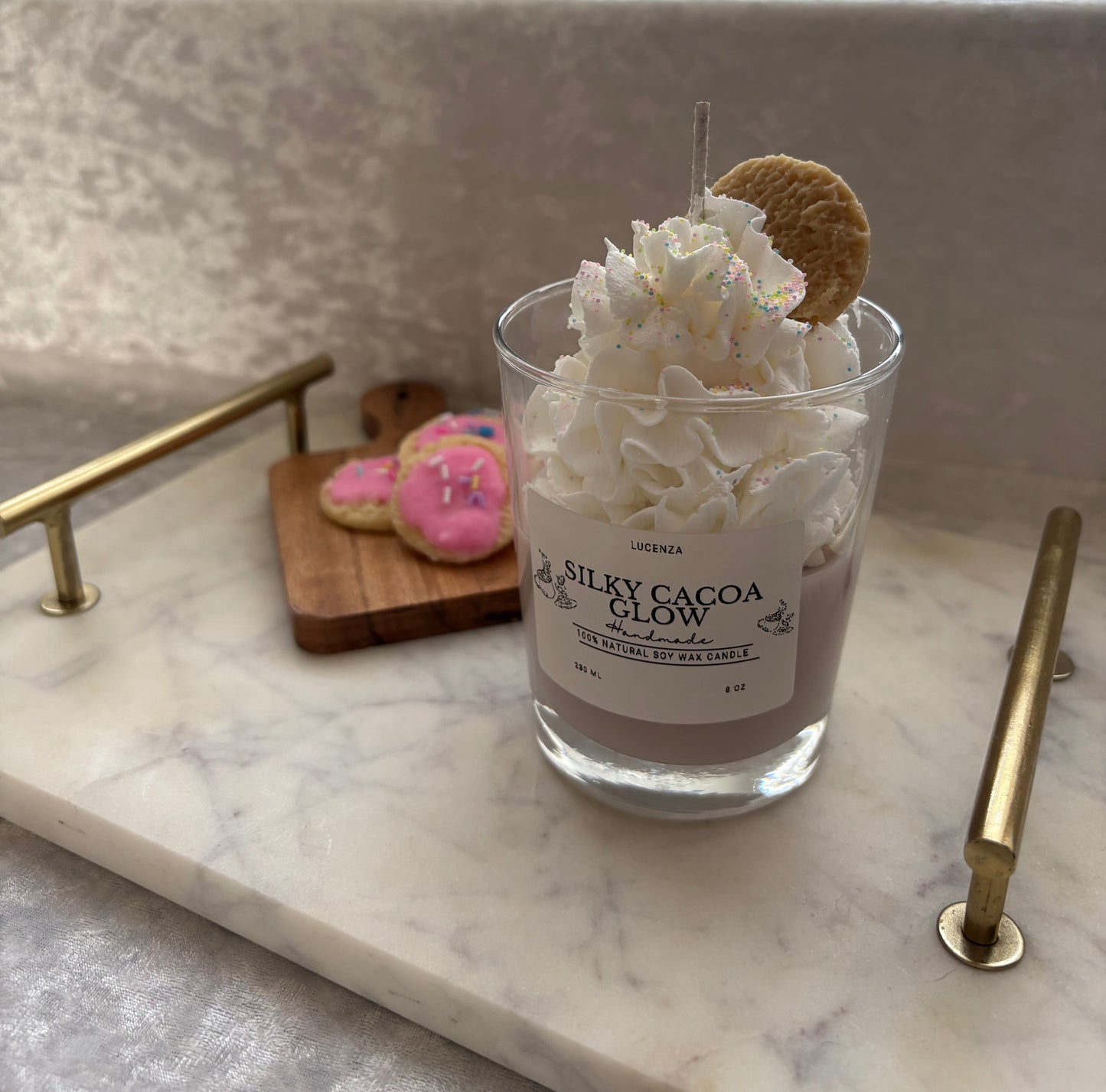 Silky Cocoa Glow Candle